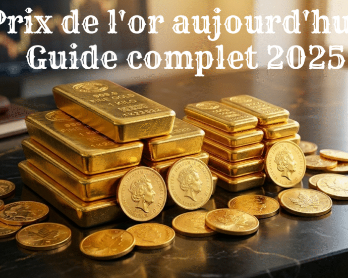 Prix de l'or aujourd'hui – Guide complet 2025